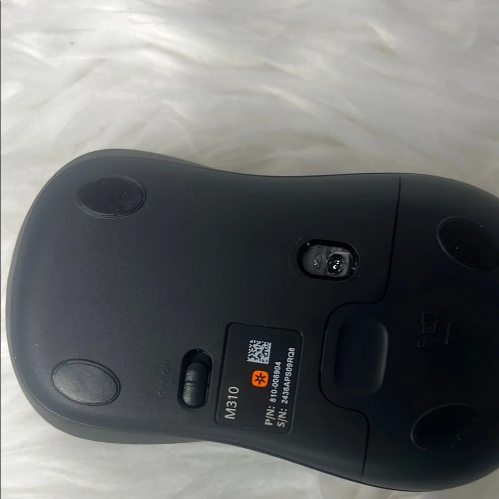 Logitech M310 Wireless Mouse - Black
